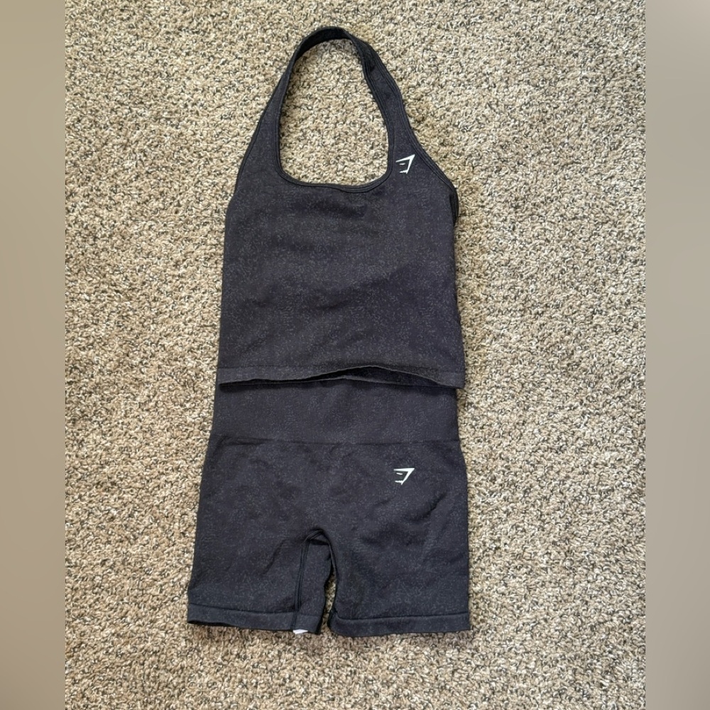Gymshark Athletic Tank and Shorts Set
